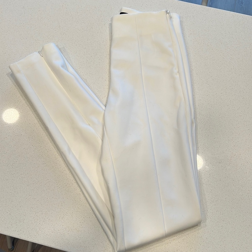 Zara White Skinny Pants
